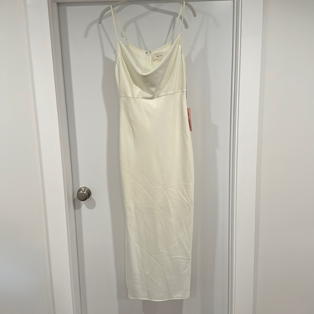 BHLDN ivory slip dress